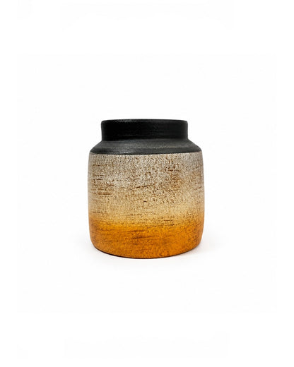 Premium Terracotta Decorative Flower Vase with Textured Finish for Home