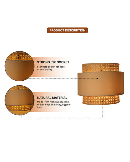 Wall Lamp | Bamboo Wall Lamp | Wall Mount Lights | Wall Lamps For Bedroom