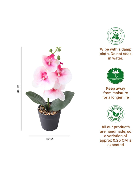 Artificial Flowers with Pot Indoor Decorative Flower Plant