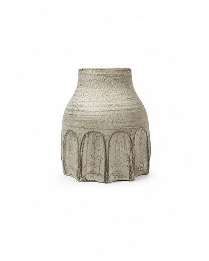Premium Terracotta Vase with Textured Finish for Home Decoration