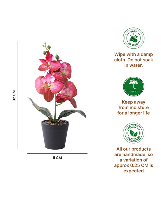 Decorative Artificial Flower Pot for Living Room Table Decoration