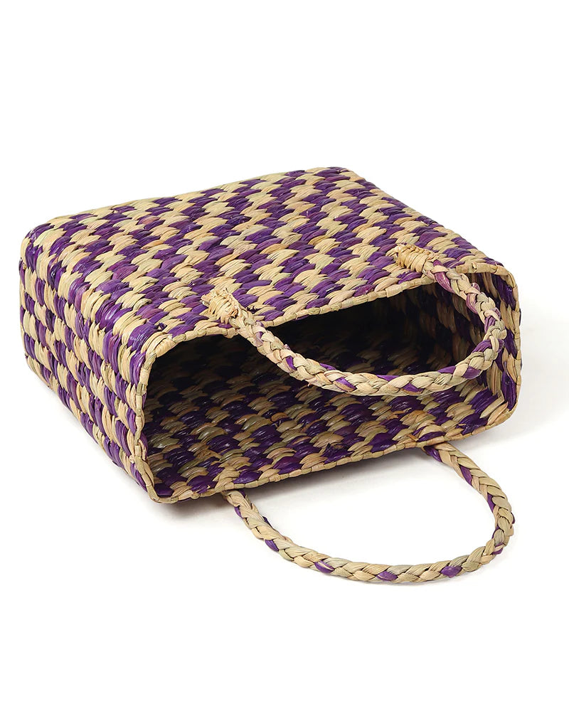 Handmade Boho Seagrass Handbag & Shopping Tote