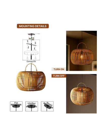 Soft Glow Ceiling Lamp for Living Room and Daily Lighting