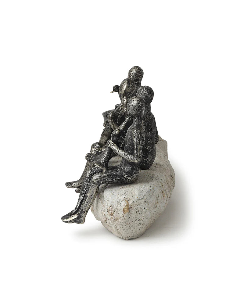 Polypropylene Musician Figurines for Home Decor and Wedding Gifts