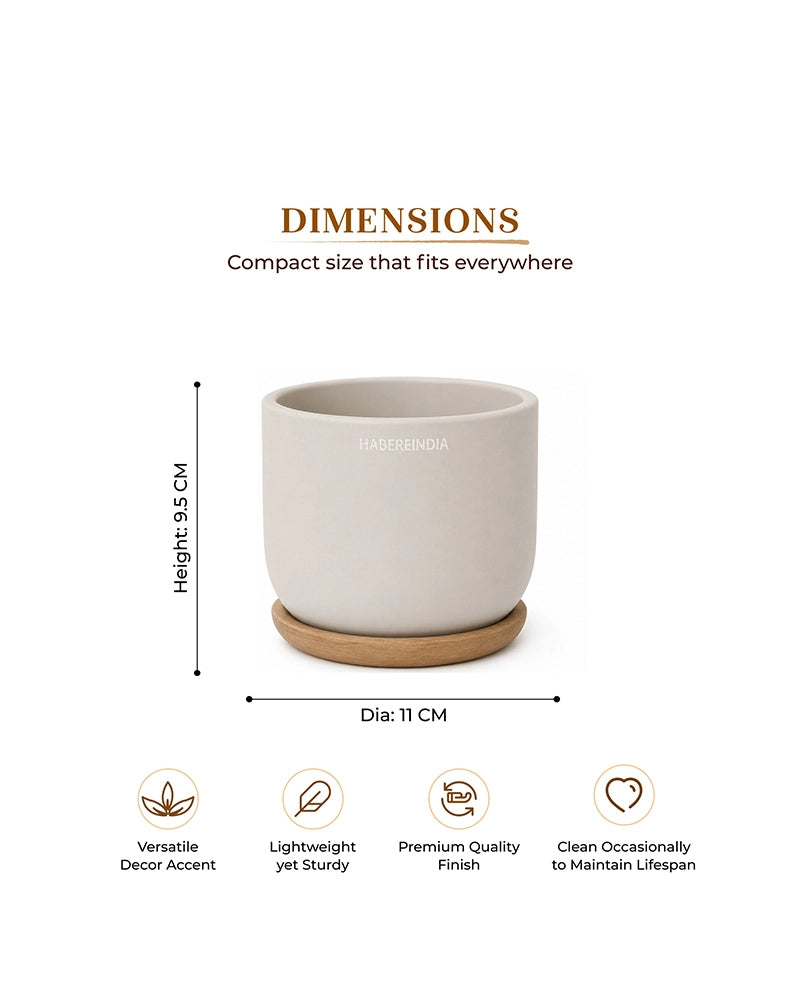 Mini Pot Vase for Tabletop Home Decor Accents