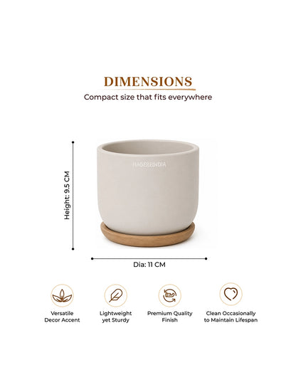 Mini Pot Vase for Tabletop Home Decor Accents