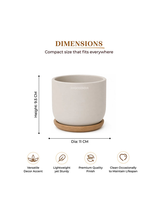 Mini Pot Vase for Tabletop Home Decor Accents