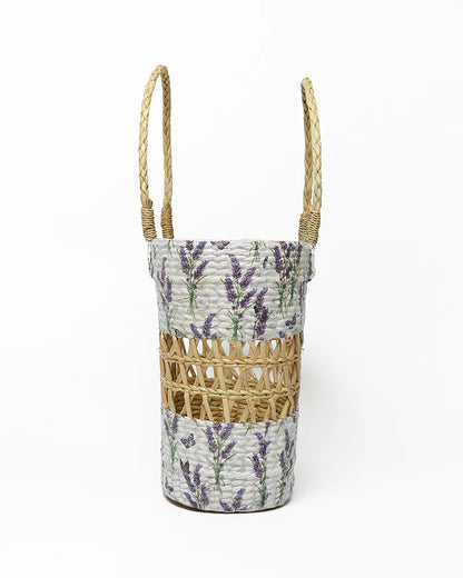 Panier tissé à la main en jonc de mer - Jali