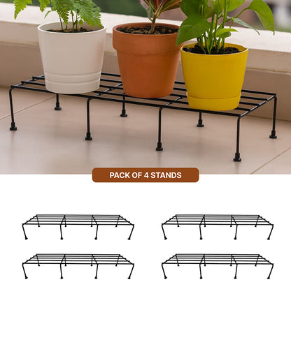 Metal Plant Holder Stand | Plant Pot Stand | Garden Pot Stands for Indoor and Outdoor Use