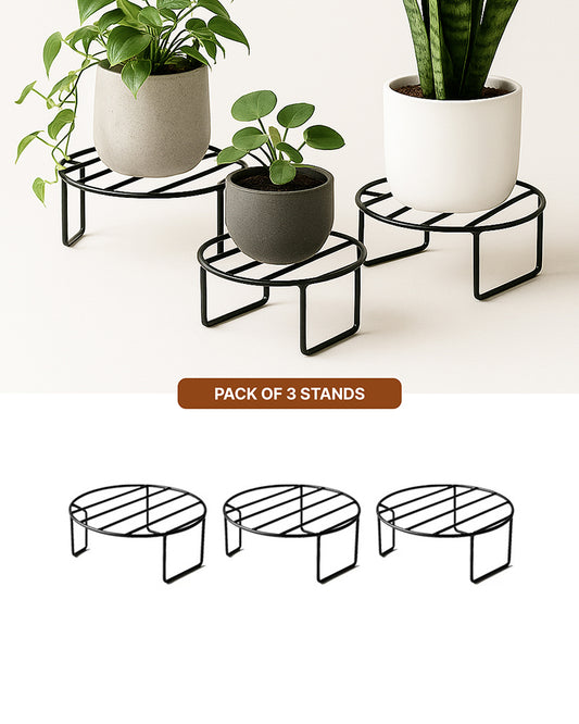 Plant Pot Stand | Metal Plant Holder Stand | Garden Pot Stands for Indoor and Outdoor Use