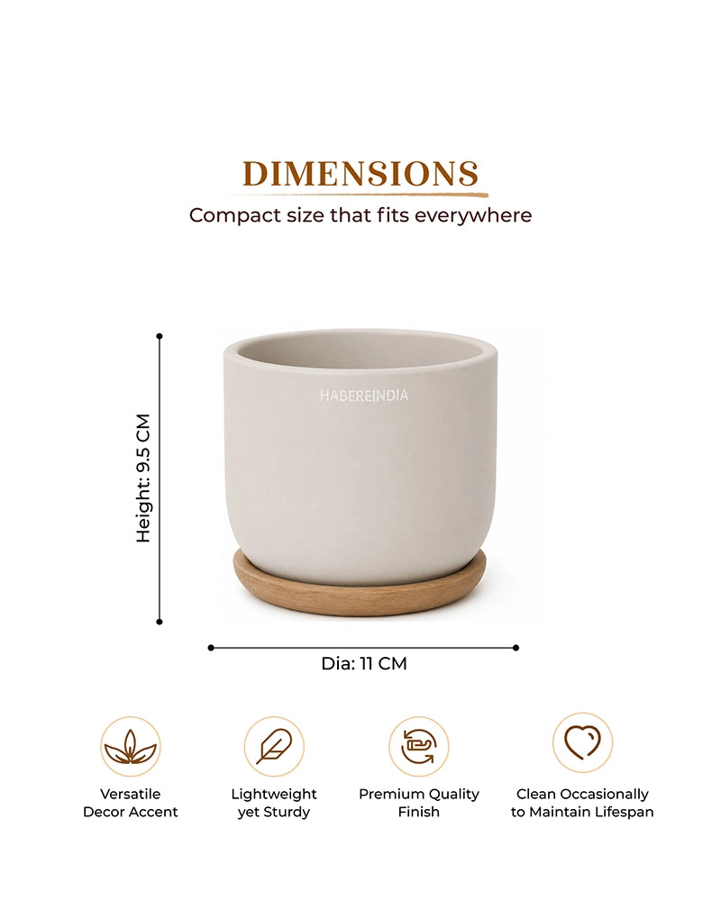 Mini Pot Vase for Tabletop Home Decor Accents