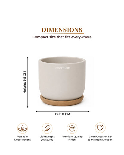 Mini Pot Vase for Tabletop Home Decor Accents