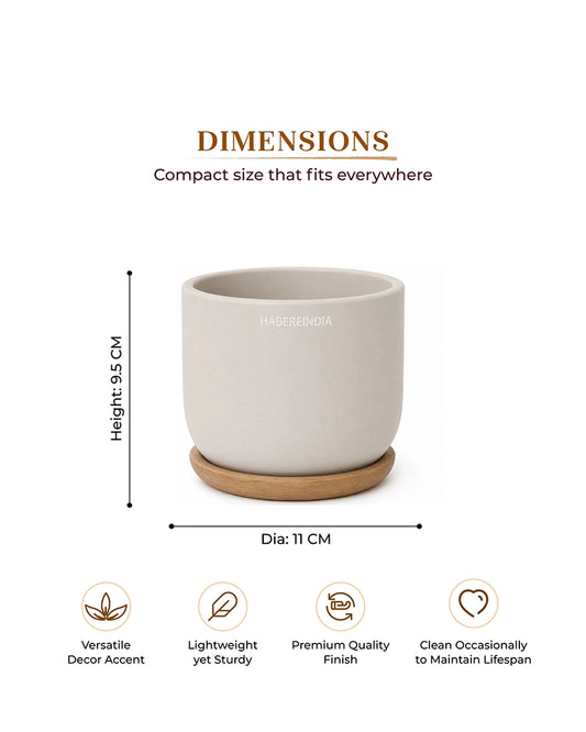 Mini Pot Vase for Tabletop Home Decor Accents