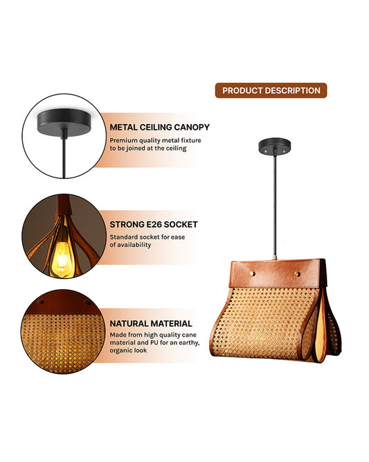 Hanging Lamps | Pendant Lights | Bamboo Ceiling Lamp For Hall