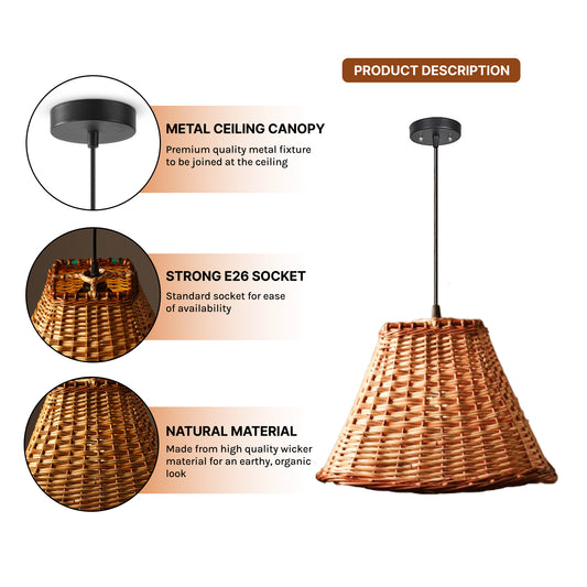 Ceiling Lamps For Living Room |  Hanging Lights | Bamboo Pendant Lights