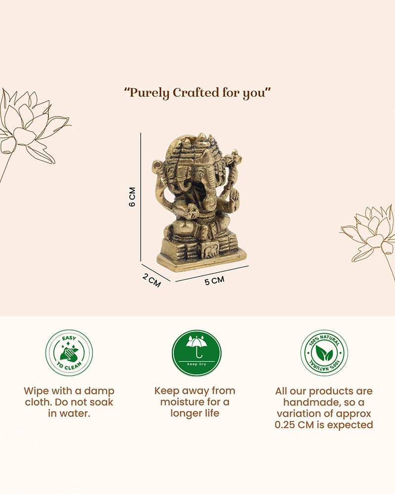 Lord Ganesha Idol for Ganesh Chaturthi, New Business Opening & Festive Home Decoration