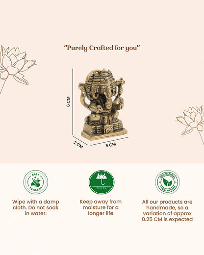 Lord Ganesha Idol for Ganesh Chaturthi, New Business Opening & Festive Home Decoration