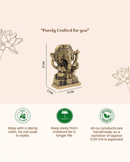 Lord Ganesha Idol for Ganesh Chaturthi, New Business Opening & Festive Home Decoration