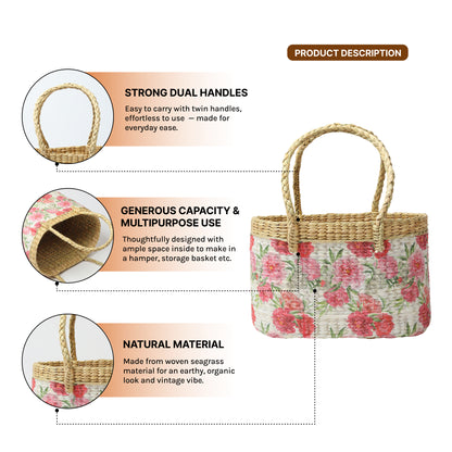 Tiffin Basket | Gift Hamper Baskets | Lunch Bag | Fruit And Vegetable Basket