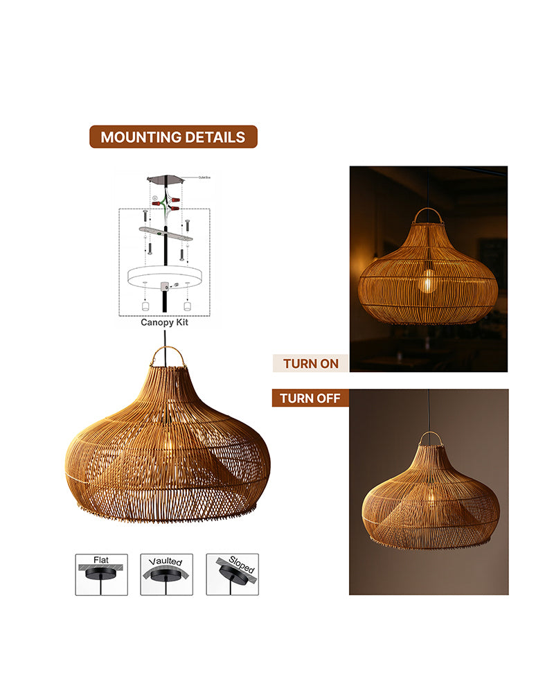 Chic Ceiling Light for Living Room and Minimalist Home Decor