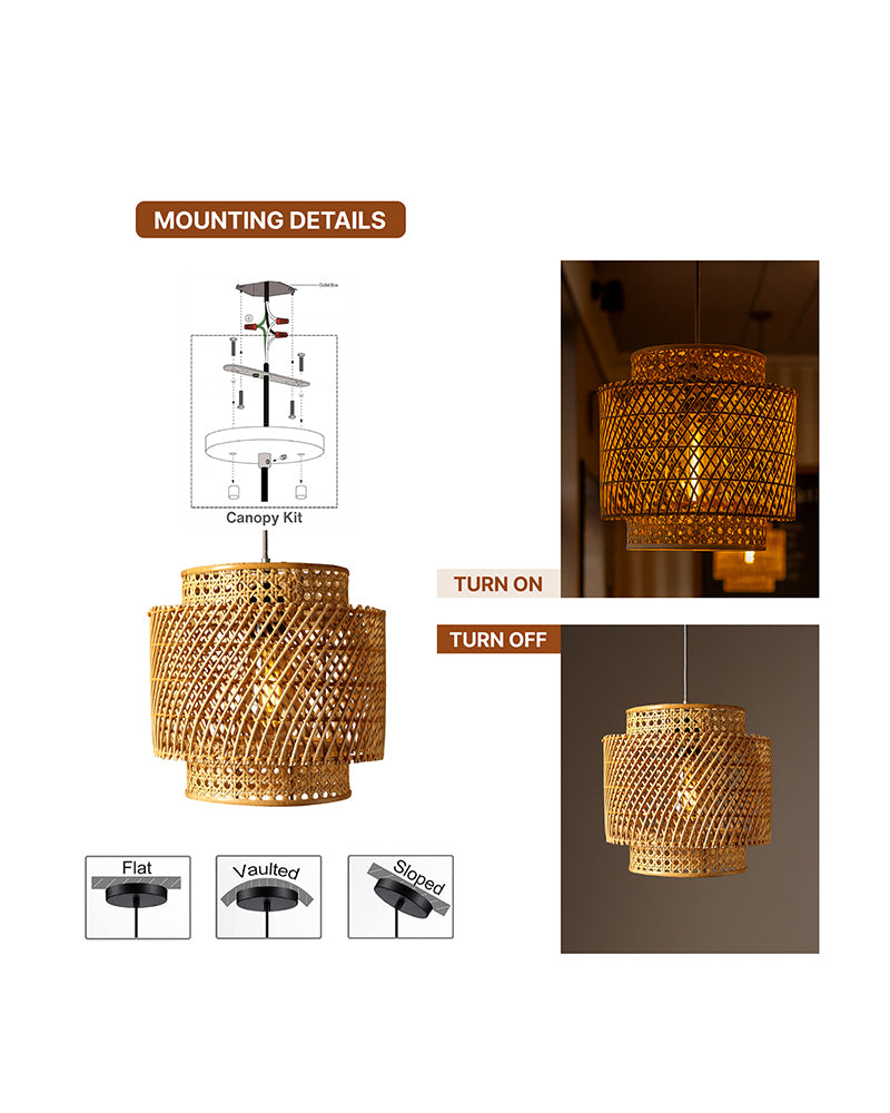 Modern Hanging Light for Living Room and Bedroom Interior