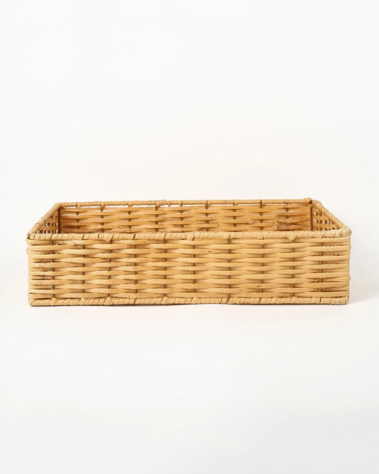 Cane Storage Basket for Home, Wardrobe & Bathroom Storage
