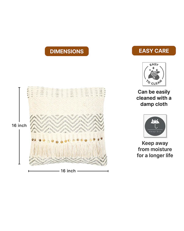Soft Cotton Cushion Cover for Home Decoration and Room Styling