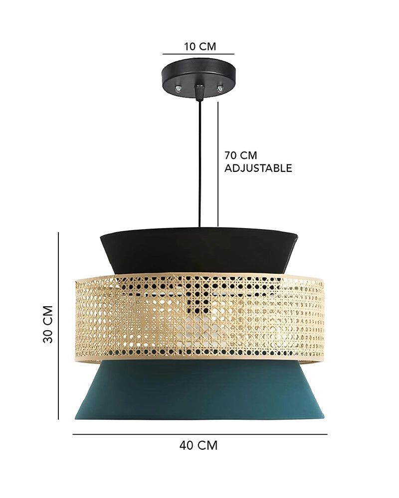 Artistic Rattan Pendant Lamp for Living Space and Dining Area