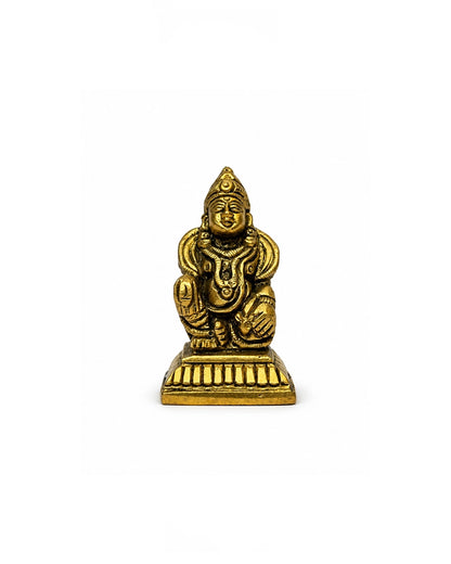 100 % Pure Brass Kuber Ji Statue For Home Décor & Pooja Room