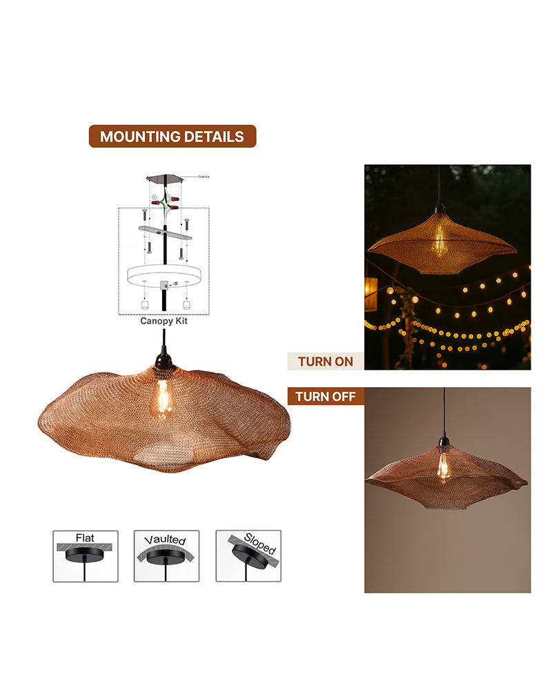Hanging Light Lamp for Home, Living Room and Bedroom