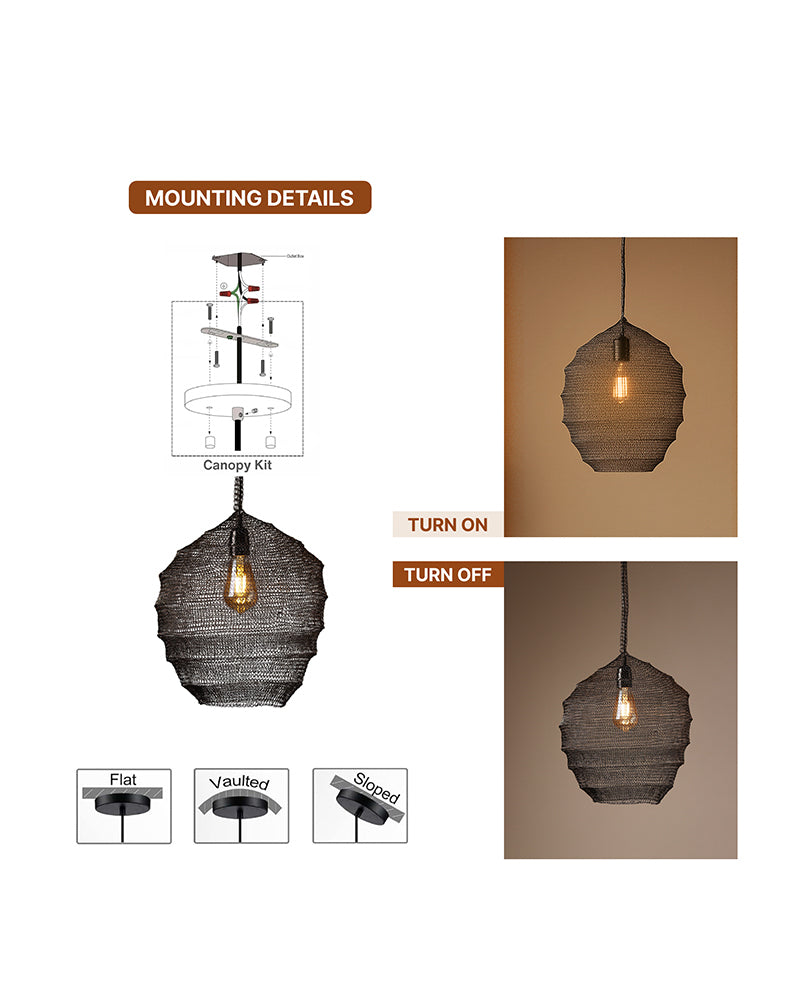 Ceiling Lamp for Living Room and Warm Ambient Lighting