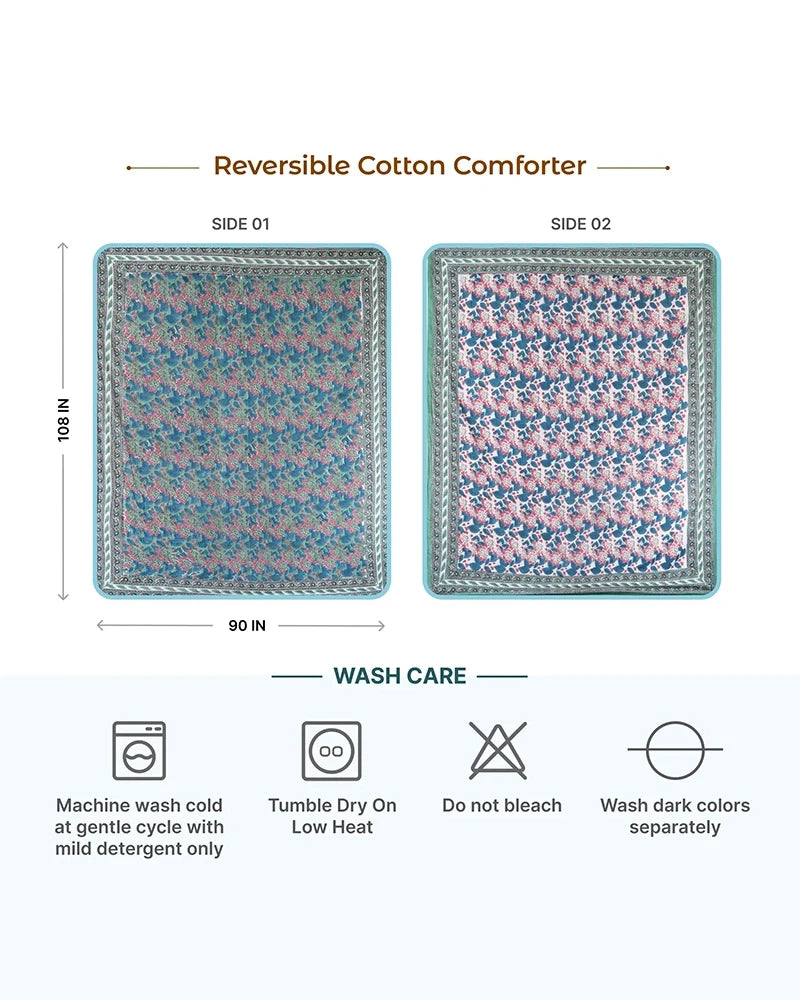 Premium Cotton Comforter for Cozy and Comfortable Night Sleep