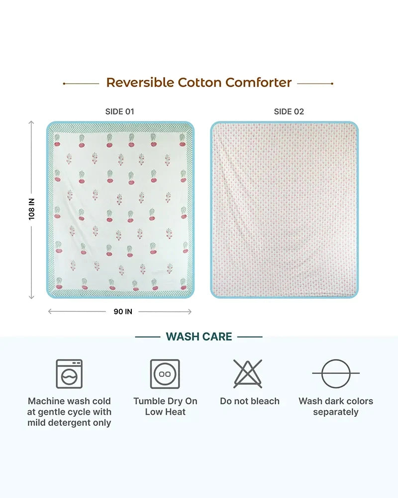 Breathable Pure Cotton Comforter for Cool and Comfortable Sleep