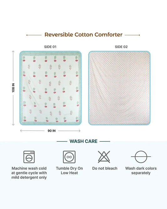 Breathable Pure Cotton Comforter for Cool and Comfortable Sleep