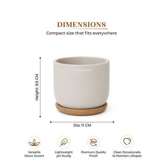 Mini Pot Vase for Tabletop Home Decor Accents