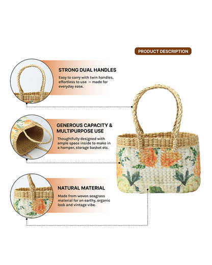 Tiffin Basket | Gift Hamper Baskets | Fruit And Vegetable Basket | Lunch Bag