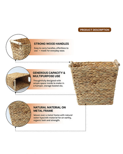 Dustbin for Home & Kitchen | Dust Bins For Home | Rectangular Waste Bin
