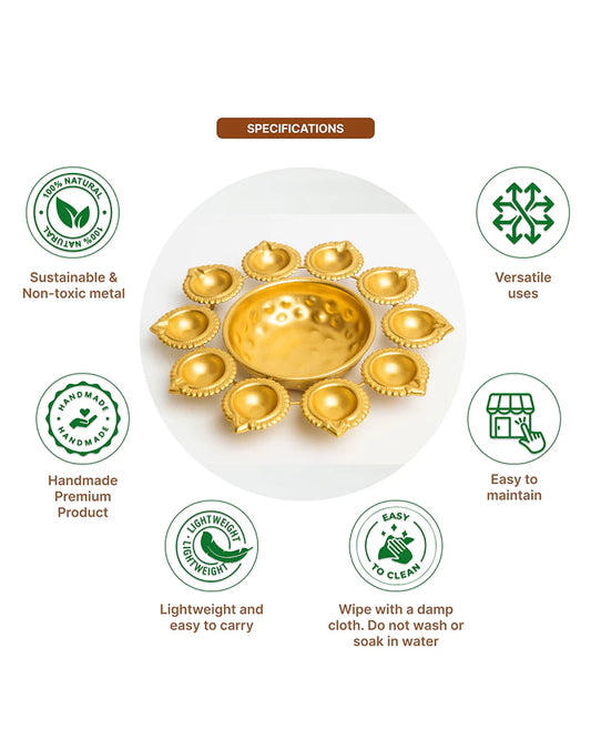 Urli Bowl for Home Decor, Perfect for Decoration and Gifting