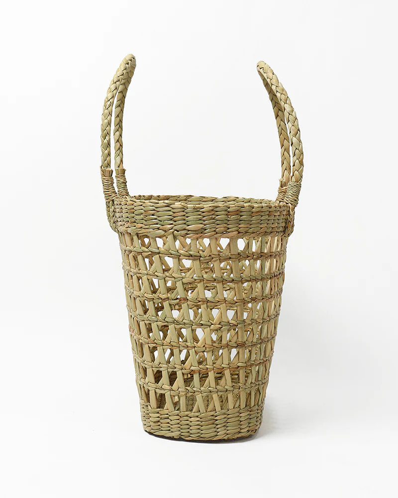 Panier en jonc de mer (Jali)