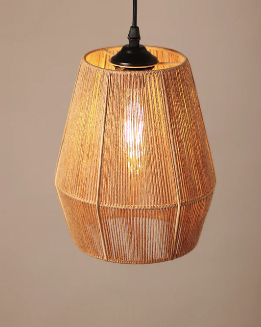 Jute Rope Pendant Lamp for Home Decor and Hall