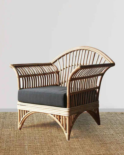 Natural Bamboo Lounge Chairs for Outdoor Relaxing Spaces