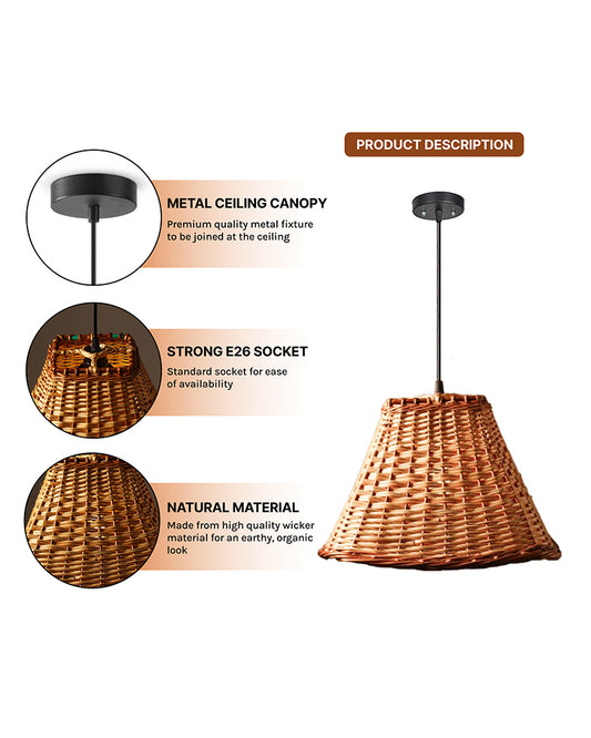 Ceiling Lamps For Living Room |  Hanging Lights | Bamboo Pendant Lights