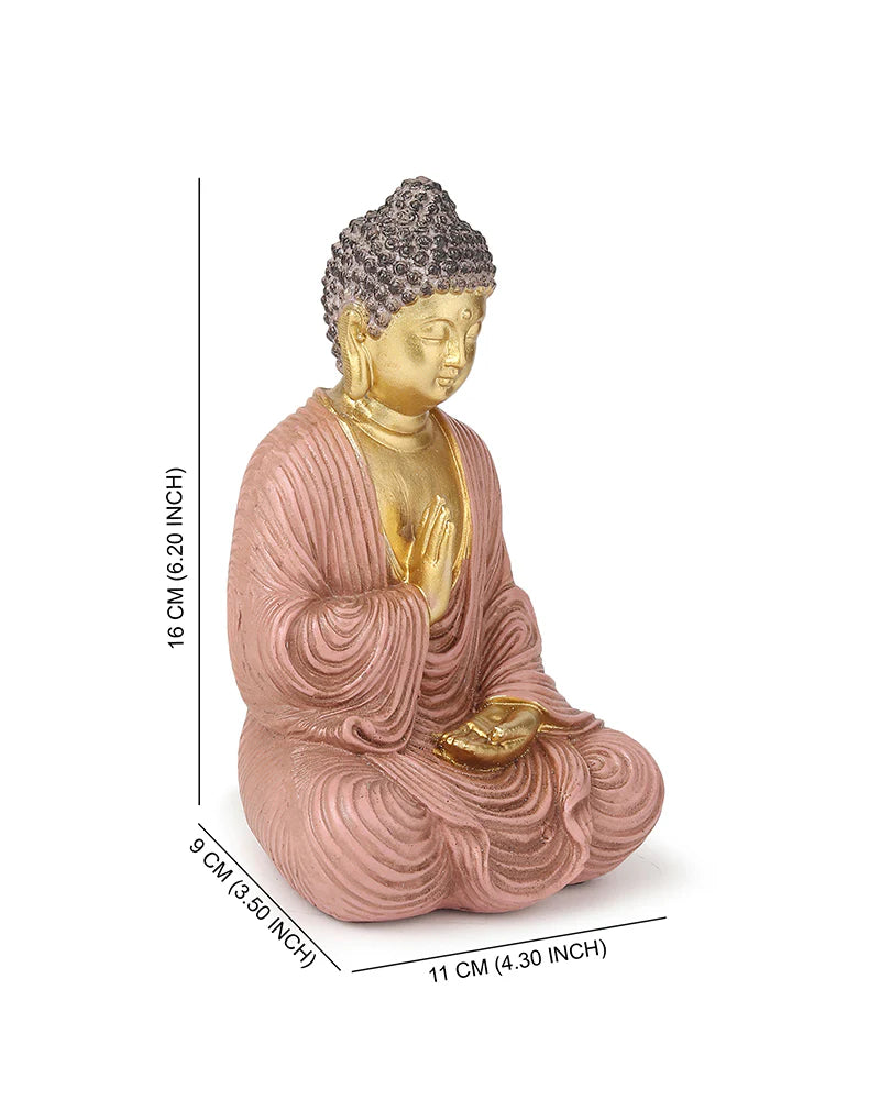 Polypropylene Buddha Statue and Showpiece for Home Decor and Gifts