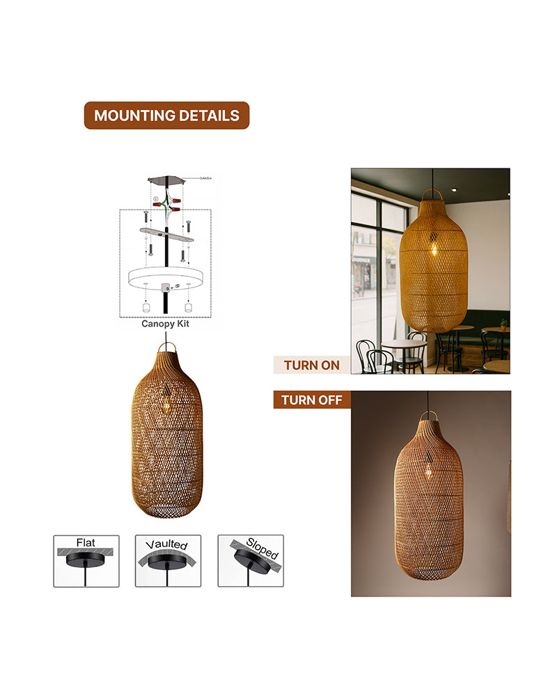 Decorative Room Hanging Light for Living Room and Hall