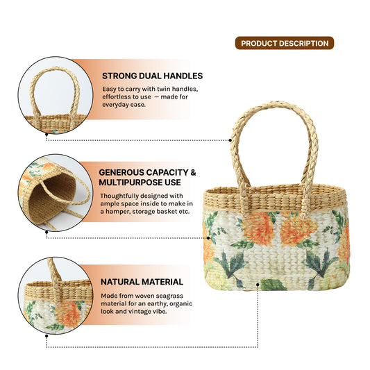 Tiffin Basket | Gift Hamper Baskets | Fruit And Vegetable Basket | Lunch Bag