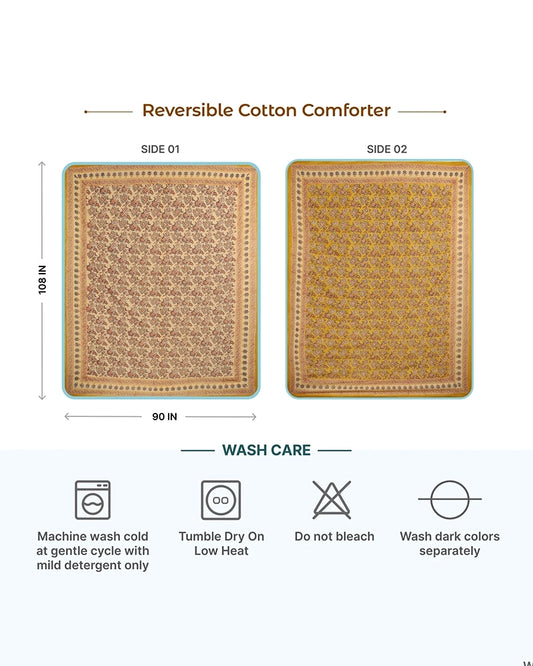 Modern Decorative Pure Cotton Comforter for Aesthetic Bedroom Bedding