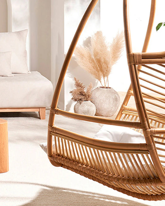Comfortable Bamboo Swing Chairs for Home and Garden