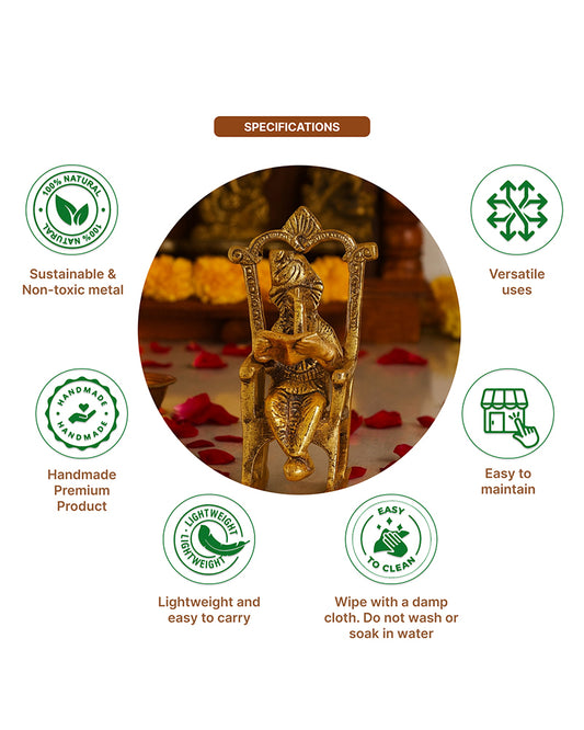 Lord Ganesha Statue | God Idol for Home | God Idol for Pooja Room