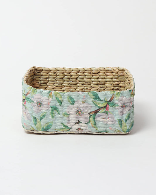 Storage Basket | Seagrass Organiser Tray | Desk Organiser