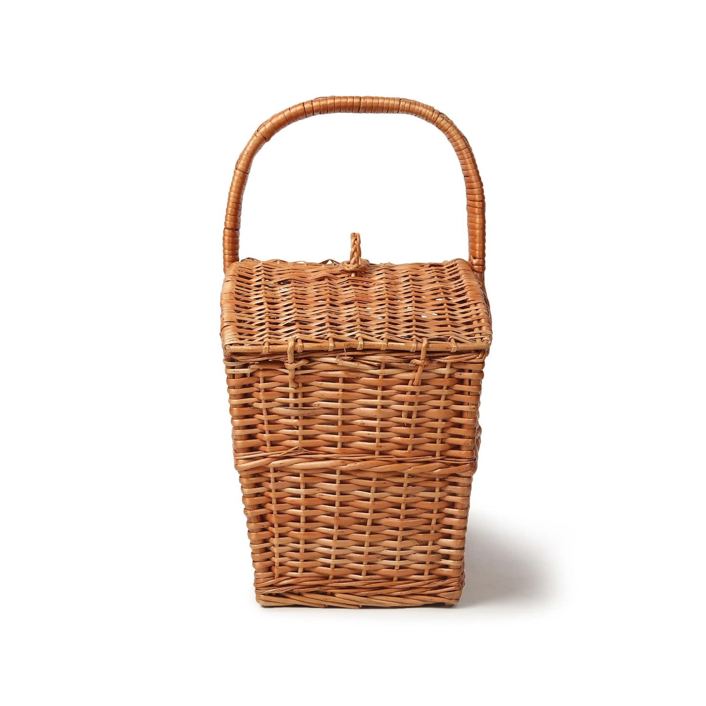 Multi-Purpose Wicker Picnic Basket for Outdoor Meals, Snacks & Food Carry